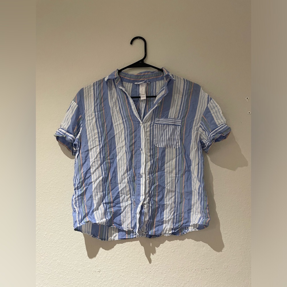 Stars above striped pj top
